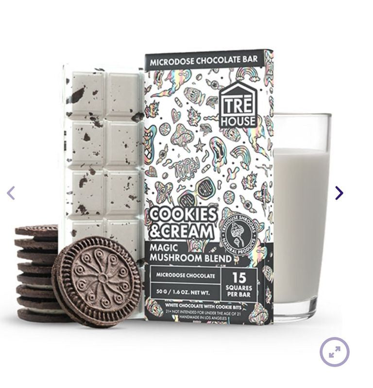 Tre House Magic Mushroom Chocolate Bar | 15 Pieces