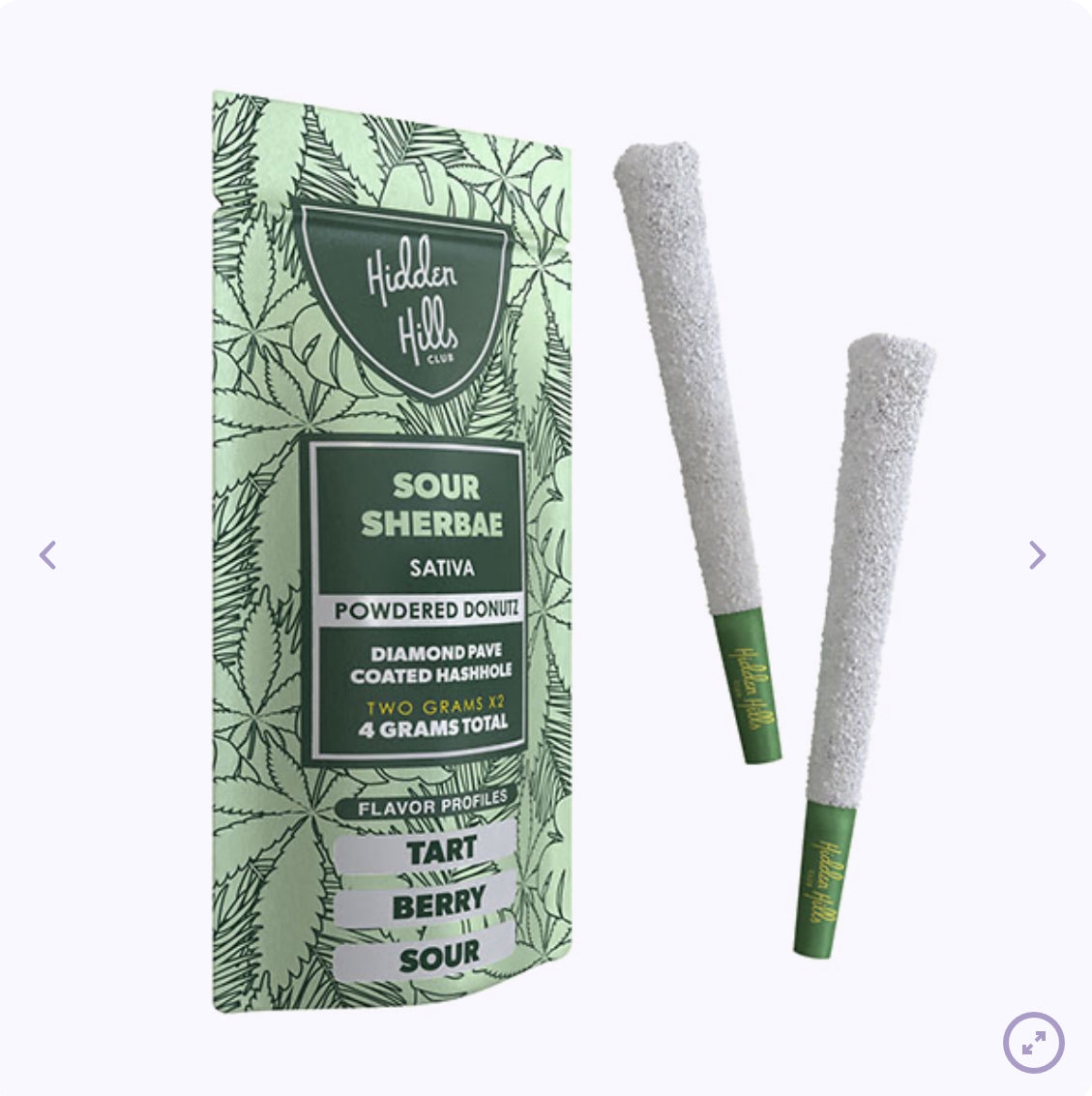 Hidden Hills Powder Coated Hash Holes 4g