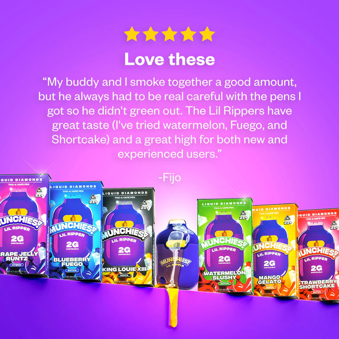 Delta Munchies 2G THCA Disposable