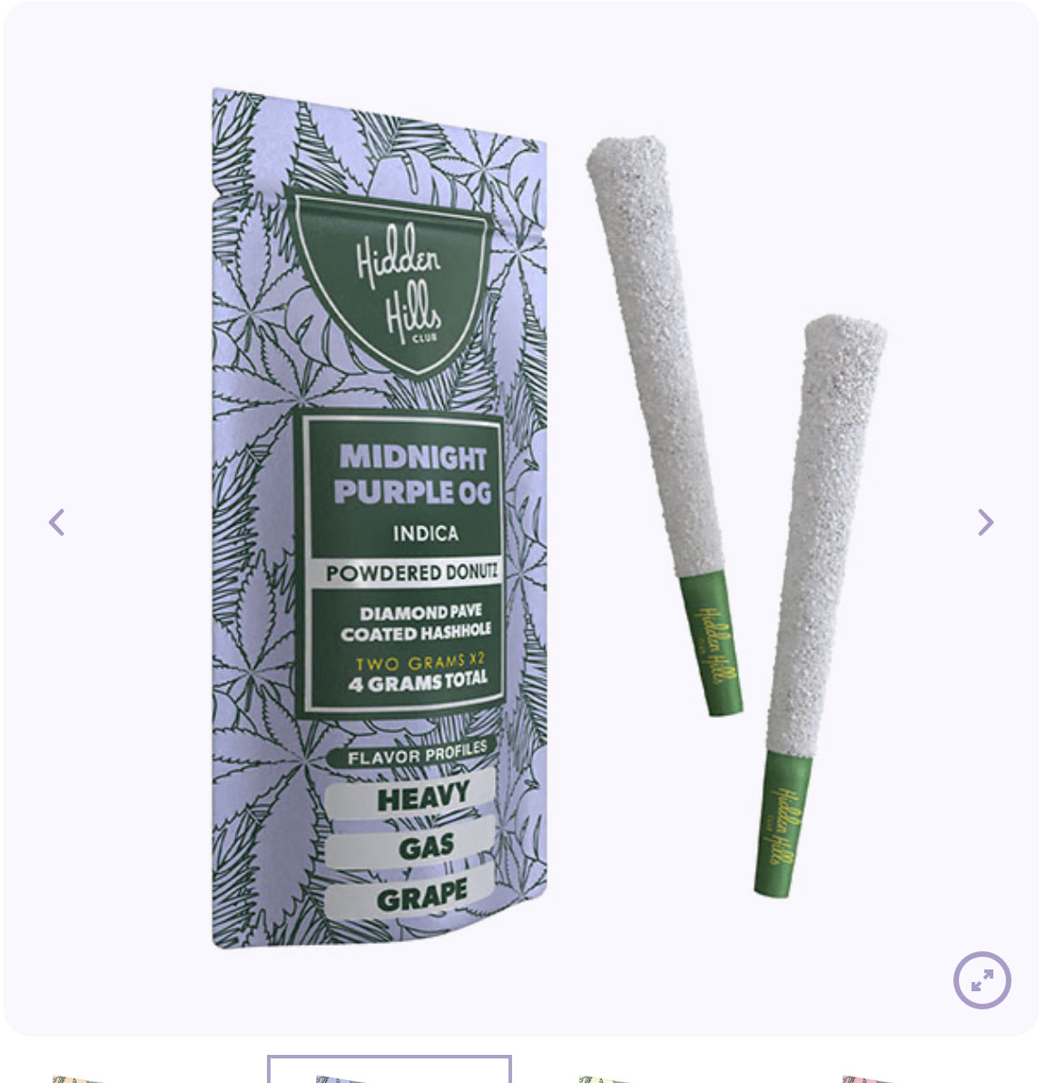 Hidden Hills Powder Coated Hash Holes 4g