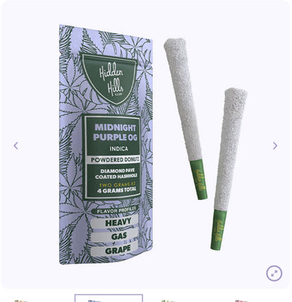 Hidden Hills Powder Coated Hash Holes 4g