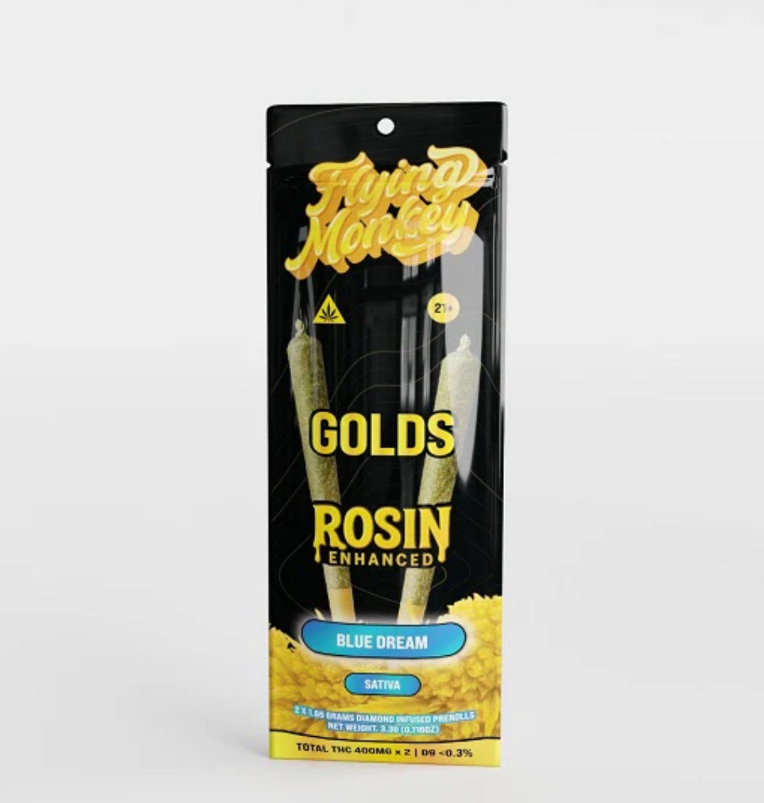 Flying Monkey Golds Rosin Pre-Rolls