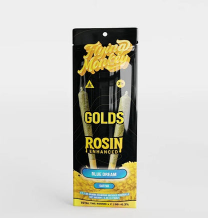Flying Monkey Golds Rosin Pre-Rolls